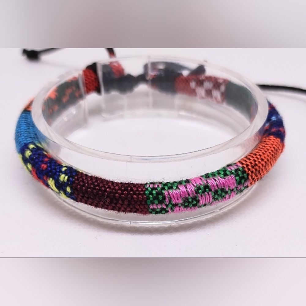 Men's‎ bracelet striped punk hemp new e40